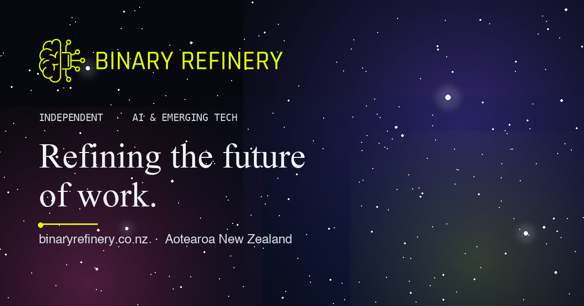 Binary Refinery - Independent AI & emerging technology consultancy